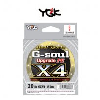 YGK G-Soul X4 UPGRADE 150M(요츠아미 G-소울 X4 업그레이드 150M 0.2호~1.5호)